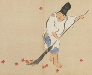 Court Guard by Kamisaka Sekka Oil Painting