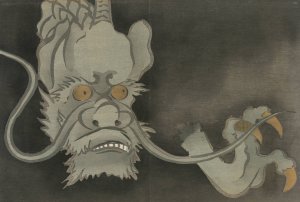 Dragon by Kamisaka Sekka Oil Painting