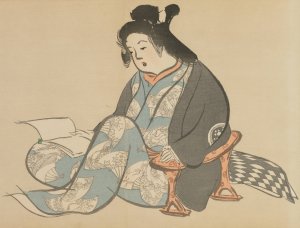 Idleness by Kamisaka Sekka Oil Painting