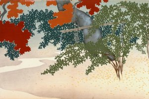 Late Autumn by Kamisaka Sekka Oil Painting