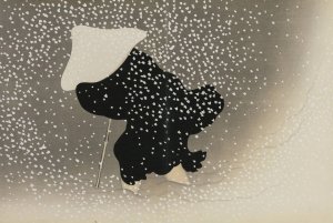 Swirling Snow by Kamisaka Sekka Oil Painting