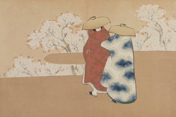 The Third Month  by Kamisaka Sekka - Hand-Painted Oil Painting Reproduction