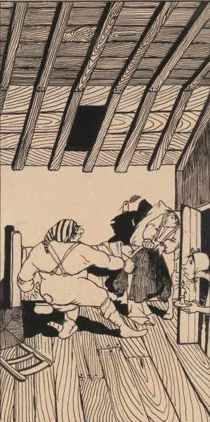 Main Product Photo of Book Illustration Painting by Karel Collens