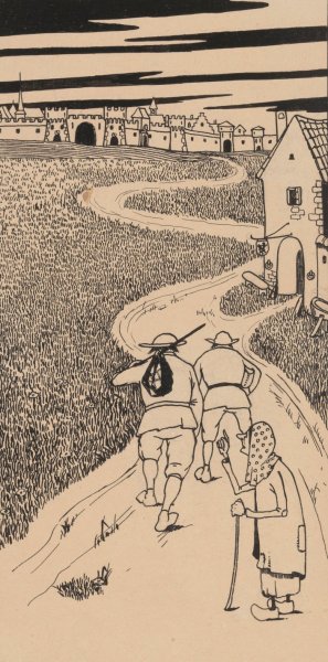 Main Product Photo of Book Illustration Painting by Karel Collens