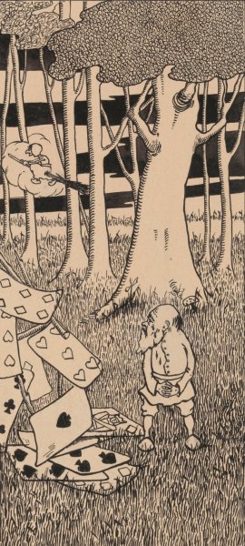 Illustration for 'Adjendodderken en Anneken-Tooverheks' by Karel Collens Oil Painting