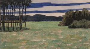 Landscape by Karel Collens Oil Painting