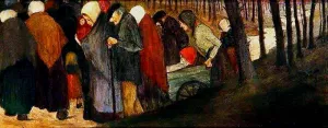 Pilgrimage Oil painting by Karel Collens