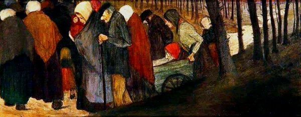 Main Product Photo of Pilgrimage Painting by Karel Collens
