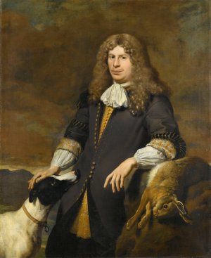 Portrait of a Man, possibly Jacob de Graeff, Alderman of Amsterdam in 1672 by Karel Dujardin Oil Painting