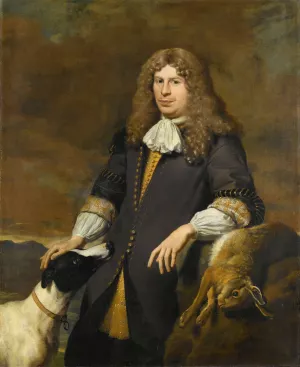 Portrait of a Man, possibly Jacob de Graeff, Alderman of Amsterdam in 1672 by Karel Dujardin Oil Painting