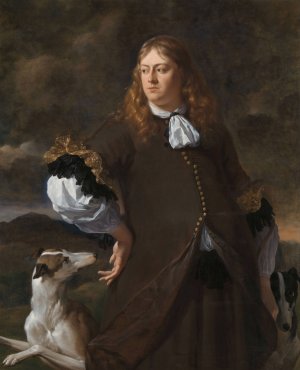 Portrait of a Man by Karel Dujardin Oil Painting