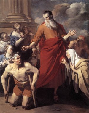 St Paul Healing the Cripple at Lystra