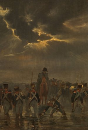 De tocht van generaal Cort Heijligers om Bath te heroveren, Anno 1809 by Karel Frederik Bombled Oil Painting