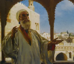 The Prayer painting by Karel Ooms