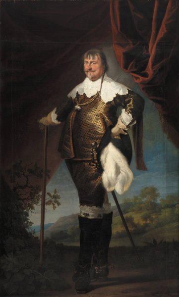 Christian IV  by Karel Van Mander III - Hand-Painted Oil Painting Reproduction
