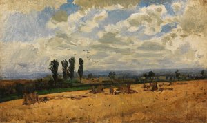 Landschaft, Wohl by Karl Buchholz Oil Painting