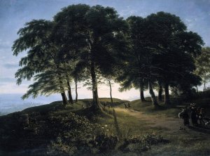 Morning by Karl Friedrich Schinkel Oil Painting
