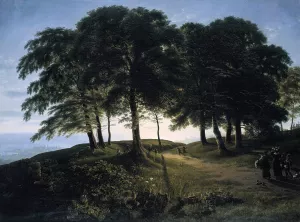 Morning by Karl Friedrich Schinkel Oil Painting