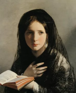 Allegorie des Lebens Oil painting by Karl Geiger