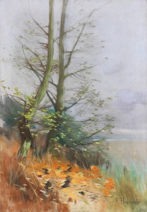 Herbst by Karl Hagemeister Oil Painting