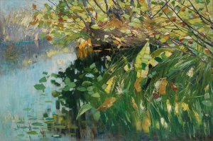 Waldweiher by Karl Hagemeister Oil Painting