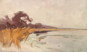 Winterlandschaft by Karl Hagemeister Oil Painting