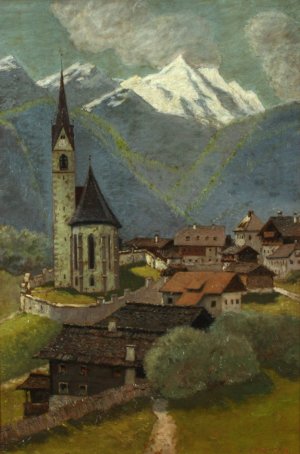 Heiligenblut by Karl Hofmann Oil Painting