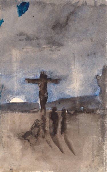 Main Product Photo of Kristus pa korset  Painting by Karl Isakson