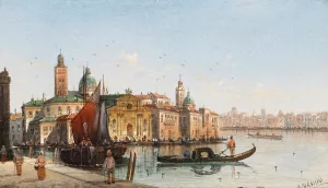 Venedig Oil painting by Karl Kaufmann