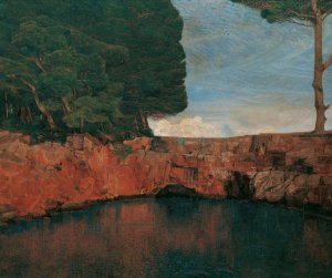 Einsamkeit by Karl Mediz Oil Painting