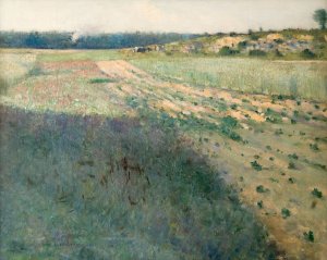From Grez by Karl Nordstrom Oil Painting