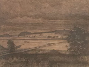 Hogadal on Tjorn by Karl Nordstrom Oil Painting