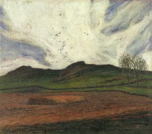 Storm Clouds by Karl Nordstrom Oil Painting