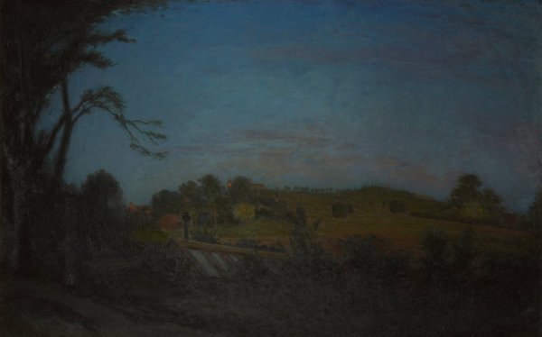 Summer Evening in Bellevue  by Karl Nordstrom - Hand-Painted Oil Painting Reproduction