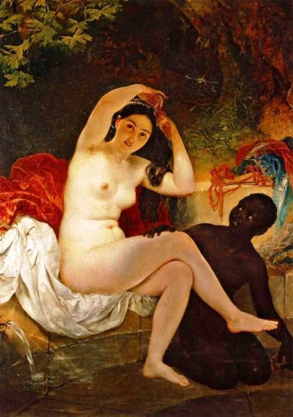 Main Product Photo of Bathsheba Painting by Karl Pavlovich Brulloff