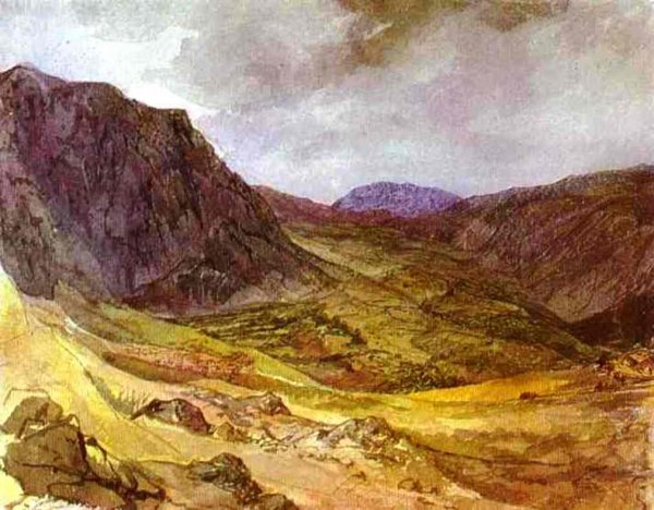Main Product Photo of Delphi Valley Painting by Karl Pavlovich Brulloff