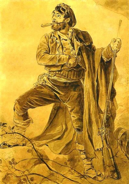 Main Product Photo of Greek Insurgent Painting by Karl Pavlovich Brulloff