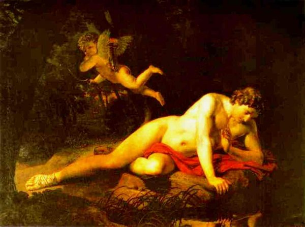 Main Product Photo of Narcissus Painting by Karl Pavlovich Brulloff