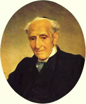 Portrait of Archbishop Giuseppe Capecalatro by Karl Pavlovich Brulloff Oil Painting
