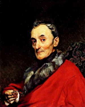 Portrait of the Archeologist Michelangelo Lanci Oil painting by Karl Pavlovich Brulloff