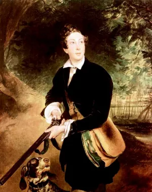 Portrait of the Poet and Playwright Alexey Tolstoy as a Youth Oil painting by Karl Pavlovich Brulloff