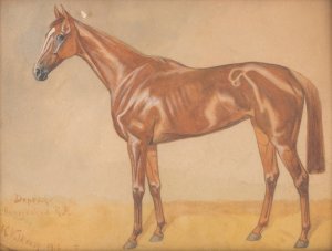 Depesche Hannibal A.D. R.P. by Karl Volkers Oil Painting