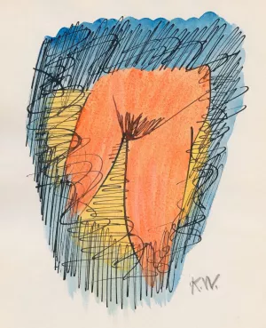 Aus meinem Leben, 50 Blatter V Oil painting by Karl Wiener