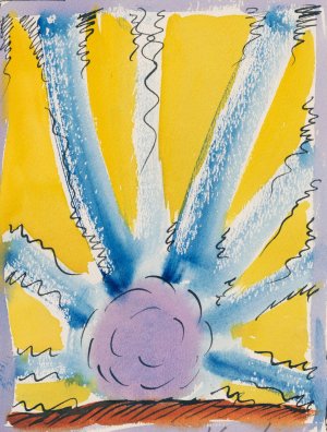 Aus meinem Leben, 50 Blatter XIV by Karl Wiener Oil Painting