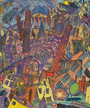 Beginn des zwanzigsten Jahrhunderts by Karl Wiener Oil Painting