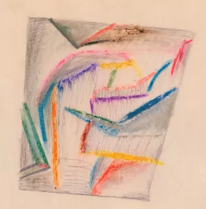 Deformation by Karl Wiener Oil Painting