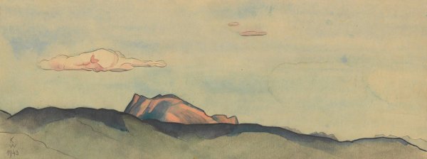 Der Berg  by Karl Wiener - Hand-Painted Oil Painting Reproduction