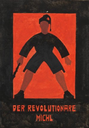Der revolutionare Michl by Karl Wiener Oil Painting