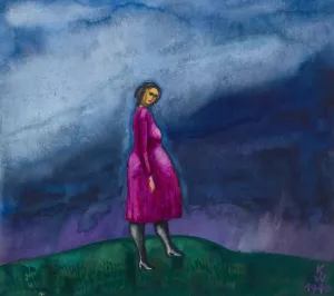 Die Schwangere Oil painting by Karl Wiener