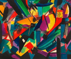 Dissonanzen by Karl Wiener Oil Painting